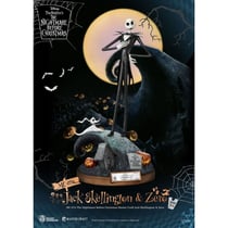 L'etrange Noël de Mr. Jack - Statuette Master Craft Jack Skellington & Zero 39 cm