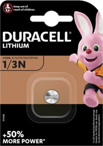 Pile lithium "Photo" 1/3 N (CR1/3N/2L76) 3V Blister de 1