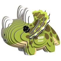 Eugy 3D Modèle: PRÉHISTOIRE / TRICERATOPS 7,6x5,4x5,5cm, en carton, en boîte, 6+