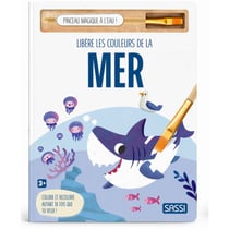 Coloriage à l'eau pinceau magique - Sassi