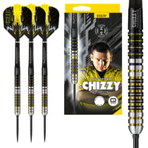 Fléchettes Chizzy 90 % Quick Point pointe acier 23g - Harrows