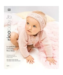 Le petit livre à tricoter Rico Baby - Rico Baby Cotton Soft - Rico Design - N°24 Rose