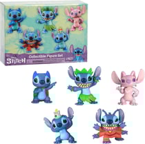 Coffret 5 Figurines Stitch - Lilo & Stich - Disney