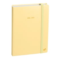 EUROTEXTAGENDA ML Pastel - 12x17 cm - avec élastique - Journalier - 12 mois de août à juillet
