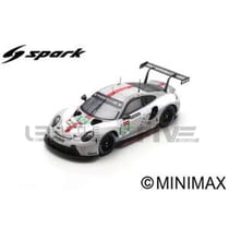 Voiture Miniature - SPARK - PORSCHE 911 RSR-19 - Le Mans 2021 - Échelle 1/43 - Blanc/Silver
