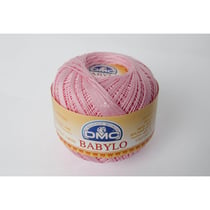 Fil à crocheter Babylo Gross. 20 - Col. 460 - Rose