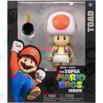 Toad : figurine super mario 13 cm - figurine nintendo articule - jakks