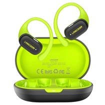 Ecouteurs Bluetooth Sans Fil Réduction De Bruit Waterproof Confortables Noir + Vert YONIS