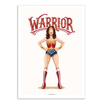Affiche 30x40 cm - Wonderwoman - Nour Tohme