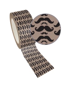 Ruban adhésif large Queen Tape 4,8 cm Moustache