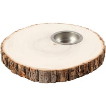 Bougeoir pour bougies chauffe-plats, d 14-16 cm, ép. 19 mm, 1 pièce