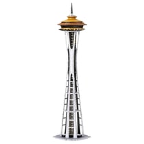 Premium Series - Space Needle De L'exposition Universelle De 1962 - Maquette 3D en métal avec 2 feuilles