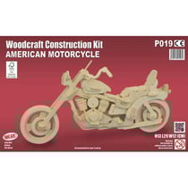 Maquette en bois Moto