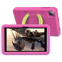Tablette Enfant 10.1 Pouces WiFi 4GB RAM 128GB ROM Android 13 Contrôle Parental Rose YONIS