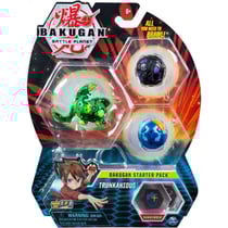Bakugan battle planet - pack de demarrage trunkanious : 3 boules - spin master - 20118472