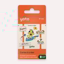 Cartes à créer - Pack de 5