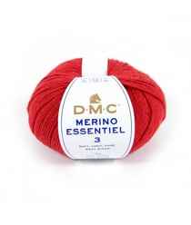 Pelote de laine Merino Essentiel 3 - DMC - Certifié Oeko-Tex 971 Rouge
