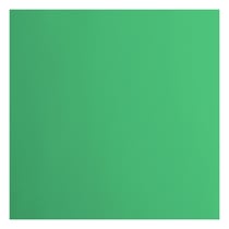 Papier cartonné Florence - Lisse - 20 feuilles - Emerald - 30,5 x 30,5 cm - 216 g/m²