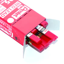 Etui 12 Mines Rouge 0,5 mm pour portemine
