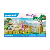 Playmobil Princess Magic 71849 Jeux de jardin royal avec enfants