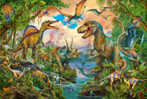Puzzle 150 pièces - Dinosaures Sauvages - Schmidt Spiele
