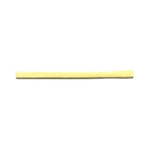 Bobine 50m queue de rat tubulaire polyester 5mm Jaune paille