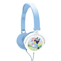 Casque stéréo filaire pliable avec limitation de volume d'écoute Bluey