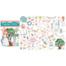 63 die cuts Stamperia Mi primera illusion nina