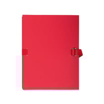 Chemise dos extensible papier - 24x32cm - Rouge - x 10 - Exacompta