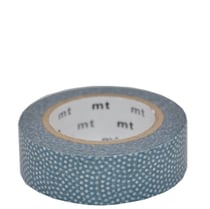 Masking tape - Pois Samekomon gris - 7 m x 15mm