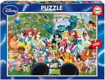 Puzzle 1000 Pièces - Monde De Disney - Educca Boras