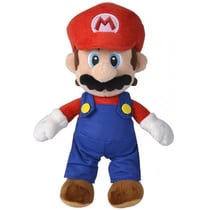 Peluche super mario 24 cm - plombier - nintendo - peluche licence