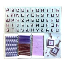 Etiquettes - Embellissements - Scrapbooking - Rubans - Violet et Argent