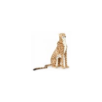 Hansa peluche Geante Guepard Assis 110 cm H et 75 cm L