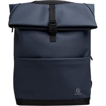 Sac à dos - 2 compartiments - Gris - Imperméable - Pochette PC - 37x46x16cm - Exactive