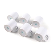 LOKLiK – Mugs à Sublimation Vierges – 325 ml – Lot de 6