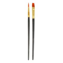 Pinceau brosse n°6 et Pinceau rond n°2