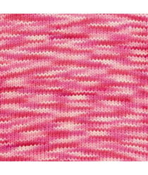 Fil à tricoter CREATIVE COTTON PRINT ARAN - Rico Design Rose (033 - FUCHSIA/ROSE MIX)
