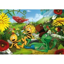Puzzle maya l'abeille - 24 pieces - puzzle super color maxi - clementoni - 24429