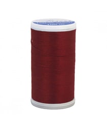Fil à Coudre Laser 100% Polyester 100m Universel de Distrifil : Solidité et Éclat pour Vos Créations Couture 3502 Rouge