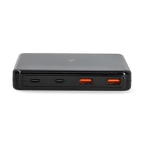 Nedis Chargeur de Bureau PD 65W 2 USB-A/2 USB-C Ultra-Compact GaN Noir