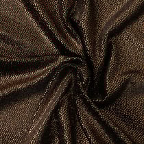 Tissu Velours d'ameublement extensible pailleté Diane uni Noir