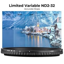 K&F Filtre Nano X Variable ND2-ND32 37mm