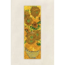 DMC - Kit Broderie Point de Croix Marque Page Tournesols Van Gogh
