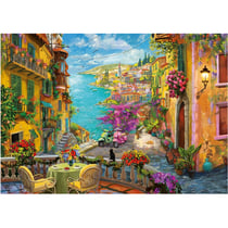 Puzzle 2D 2000 pièces - À la terrasse d'un café en Espagne - Educa