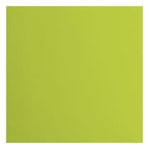 Papier cartonné lisse Florence - 20 feuilles - Lime - 30,5 x 30,5 cm - 216 g/m²