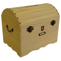 Urne coffre 36,5x32x23 cm bois - Artemio
