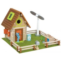 La maison nature - house of toys - 420757 - chalet - jeu de construction en bois
