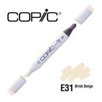 Copic - Marqueur à l'alcool Copic Marker E31 Brick Beige