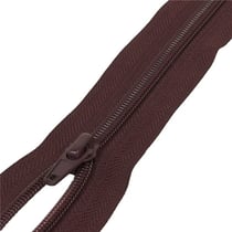 Fermeture sport séparable maille spirale - bordeaux foncé